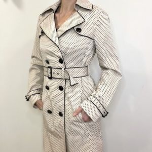 White House Black Market XS polka dot jacket